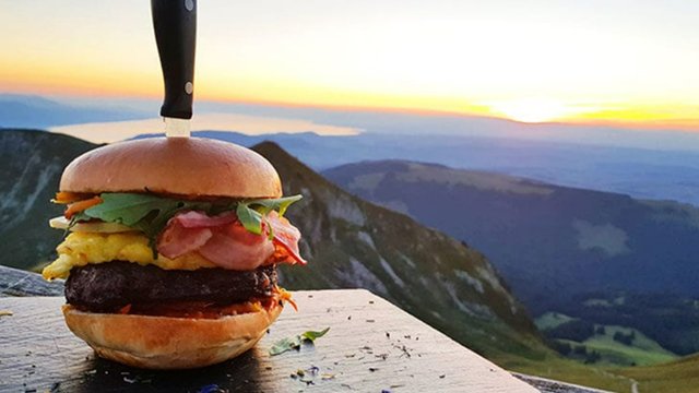 Burger nights on the summit